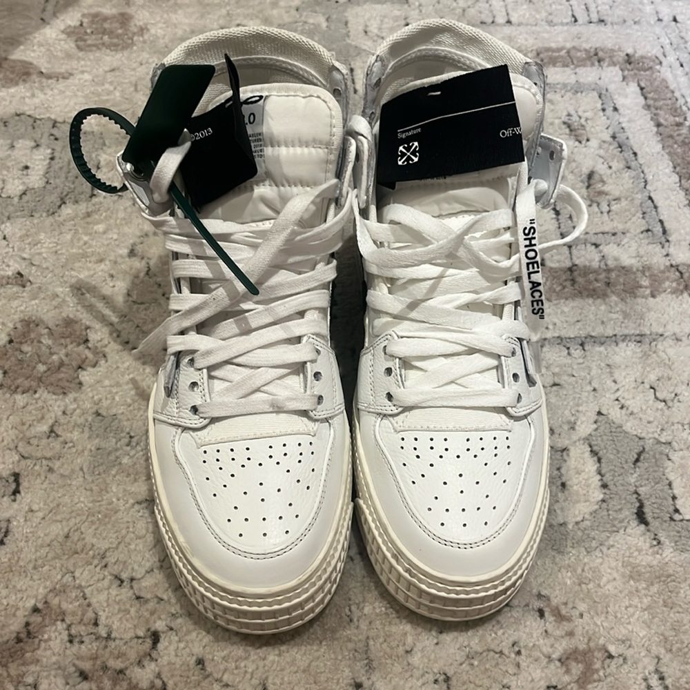 3.0 Off white high top sneakers